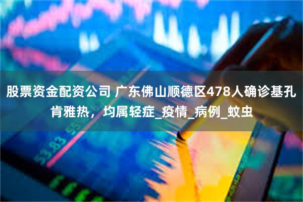 股票资金配资公司 广东佛山顺德区478人确诊基孔肯雅热，均属轻症_疫情_病例_蚊虫